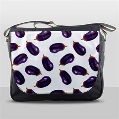 Eggplant Messenger Bag by SychEva