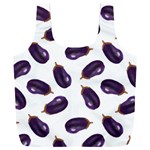 Eggplant Full Print Recycle Bag (XXL) Back