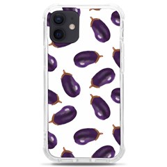 Eggplant Iphone 12 Mini Tpu Uv Print Case	 by SychEva