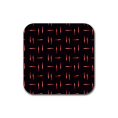 Hot Peppers Rubber Coaster (square) by SychEva