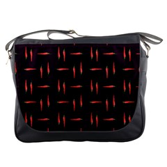 Hot Peppers Messenger Bag by SychEva