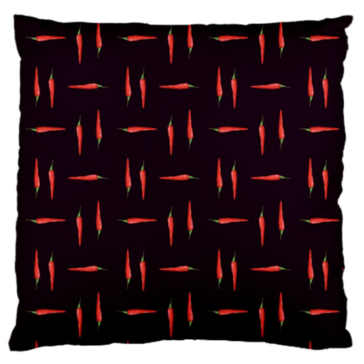 Hot Peppers Large Cushion Case (One Side)