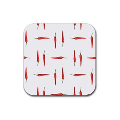 Pepper Rubber Coaster (square) by SychEva