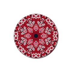 Traditional Cherry Blossom  Rubber Coaster (round) by Kiyoshi88