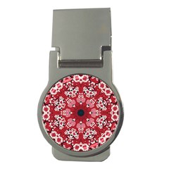 Traditional Cherry Blossom  Money Clips (round)  by Kiyoshi88