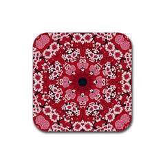 Traditional Cherry Blossom  Rubber Coaster (square) by Kiyoshi88