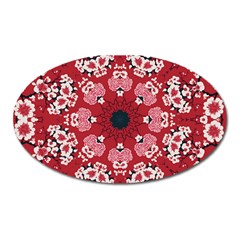 Traditional Cherry Blossom  Oval Magnet by Kiyoshi88