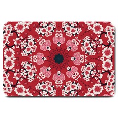 Traditional Cherry Blossom  Large Doormat by Kiyoshi88