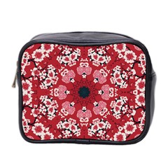 Traditional Cherry Blossom  Mini Toiletries Bag (two Sides)