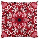 Traditional Cherry blossom  Large Premium Plush Fleece Cushion Case (Two Sides) Front