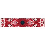 Traditional Cherry blossom  Small Premium Plush Fleece Scarf Front