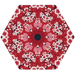 Traditional Cherry Blossom  Wooden Puzzle Hexagon by Kiyoshi88