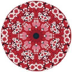 Traditional Cherry Blossom  Wooden Puzzle Round by Kiyoshi88