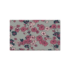 Traditional Cherry Blossom On A Gray Background Sticker Rectangular (10 Pack) by Kiyoshi88