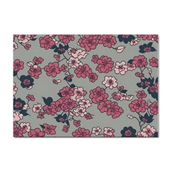 Traditional Cherry Blossom On A Gray Background Sticker A4 (100 Pack) by Kiyoshi88