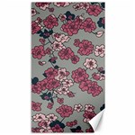 Traditional cherry blossom on a gray background Canvas 40  x 72  39.28 x69.23  Canvas - 1