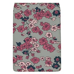 Traditional Cherry Blossom On A Gray Background Removable Flap Cover (l) by Kiyoshi88