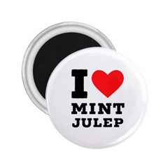 I Love Mint Julep 2 25  Magnets by ilovewhateva