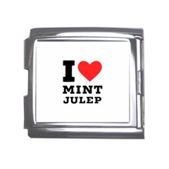 I Love Mint Julep Mega Link Italian Charm (18mm) by ilovewhateva