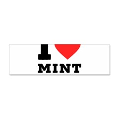 I Love Mint Julep Sticker (bumper) by ilovewhateva