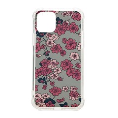 Traditional Cherry Blossom On A Gray Background Iphone 11 Pro 5 8 Inch Tpu Uv Print Case by Kiyoshi88