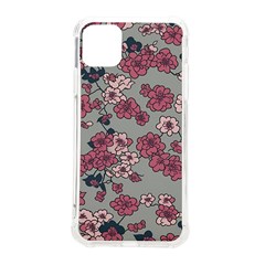 Traditional Cherry Blossom On A Gray Background Iphone 11 Pro Max 6 5 Inch Tpu Uv Print Case by Kiyoshi88