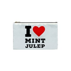 I Love Mint Julep Cosmetic Bag (small) by ilovewhateva