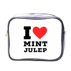 I Love Mint Julep Mini Toiletries Bag (one Side) by ilovewhateva