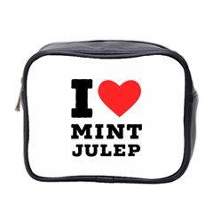 I Love Mint Julep Mini Toiletries Bag (two Sides) by ilovewhateva