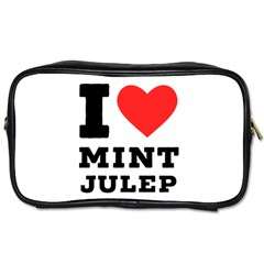 I Love Mint Julep Toiletries Bag (one Side) by ilovewhateva