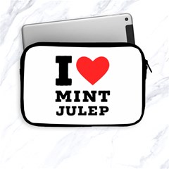 I Love Mint Julep Apple Ipad Mini Zipper Cases by ilovewhateva