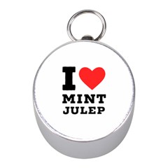 I Love Mint Julep Mini Silver Compasses by ilovewhateva