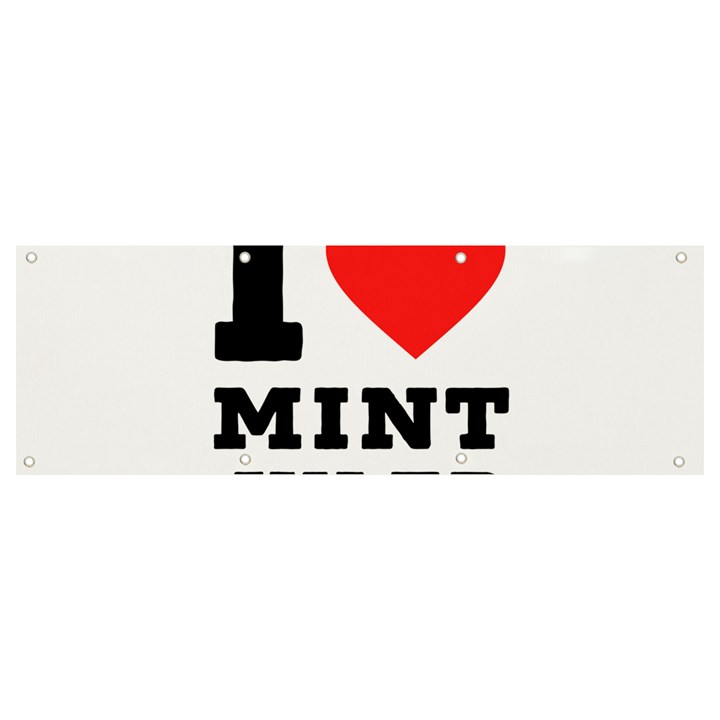 I love mint julep Banner and Sign 9  x 3 