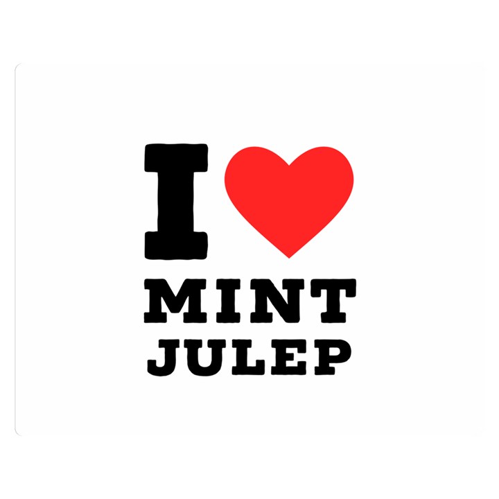 I love mint julep Premium Plush Fleece Blanket (Medium)