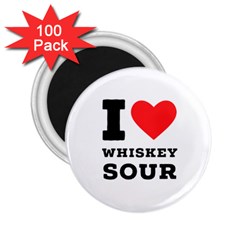 I Love Whiskey Sour 2 25  Magnets (100 Pack)  by ilovewhateva