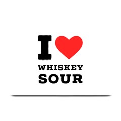 I Love Whiskey Sour Plate Mats by ilovewhateva