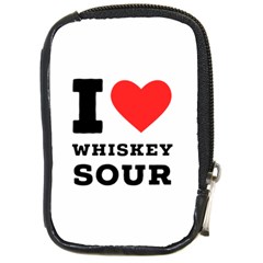 I Love Whiskey Sour Compact Camera Leather Case by ilovewhateva