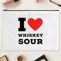 I Love Whiskey Sour Cosmetic Bag (xxxl) by ilovewhateva