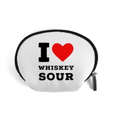 I Love Whiskey Sour Accessory Pouch (small) by ilovewhateva