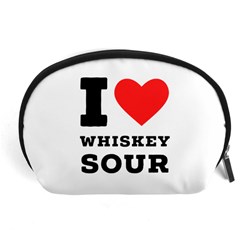 I Love Whiskey Sour Accessory Pouch (large) by ilovewhateva