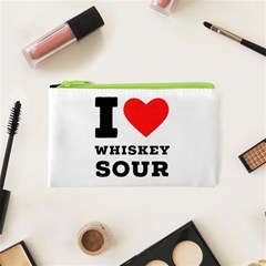 I Love Whiskey Sour Cosmetic Bag (xs) by ilovewhateva