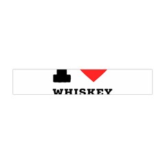 I Love Whiskey Sour Premium Plush Fleece Scarf (mini) by ilovewhateva