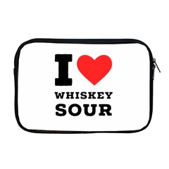 I Love Whiskey Sour Apple Macbook Pro 17  Zipper Case by ilovewhateva