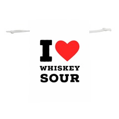 I Love Whiskey Sour Lightweight Drawstring Pouch (s) by ilovewhateva