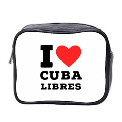 I Love Cuba Libres  Mini Toiletries Bag (two Sides)