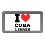 I love cuba libres  Memory Card Reader (Mini) Front