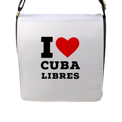 I love cuba libres  Flap Closure Messenger Bag (L)