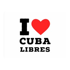 I love cuba libres  Two Sides Premium Plush Fleece Blanket (Mini)