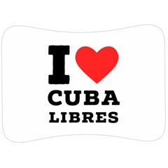 I love cuba libres  Velour Seat Head Rest Cushion