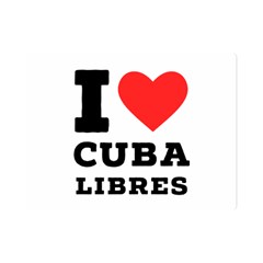 I Love Cuba Libres  Premium Plush Fleece Blanket (mini) by ilovewhateva